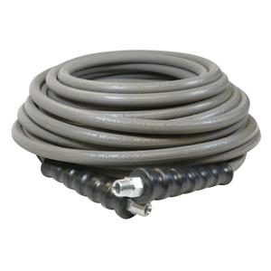 100-Foot 4,000 PSI Gray Power Wash Hose 1-Wire 100'