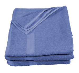 24×50 Light Blue Cotton Towels 10.50 lbs/dz