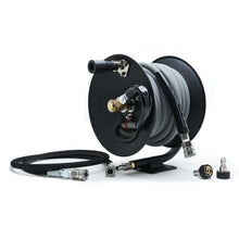 Load image into Gallery viewer, 100&#39; Premium Hose Reel Kit - No Mark Grey